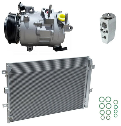 AC Compressor Kit With Condenser for Ford Edge 2.7L (2023–2024)