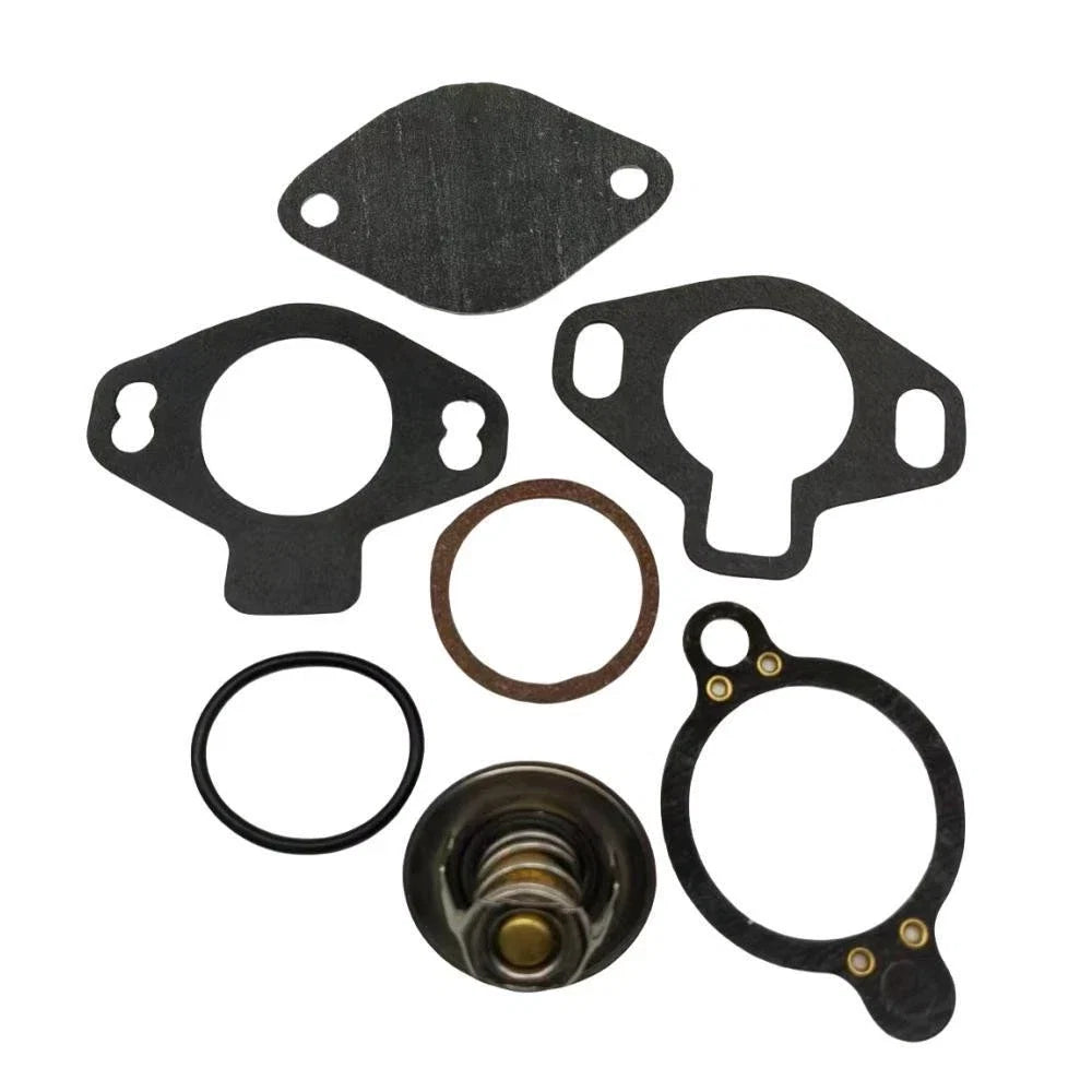 2 Pack Thermostat Kit for Mercruiser 350 454 502 MAG ALPHA BRAVO (807252T4)