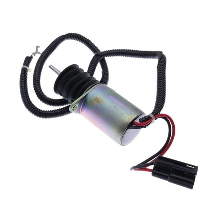 AM124377 Fuel Shutoff Solenoid for John Deere 655 755 855 955 3375 4475 5575 (12V)
