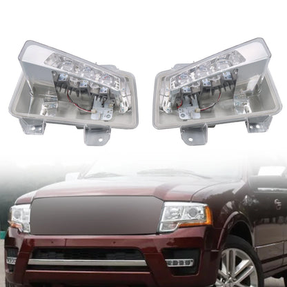 Clear Fog Light Set for Ford Expedition (2015–2017) BCK92312K, FL1Z15200A, FO2593238