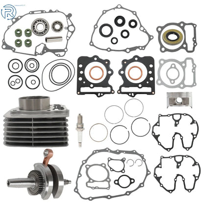 Crank Rod Motor Rebuild Kit Piston Gaskets for Honda 400EX 400X (1999–2004)