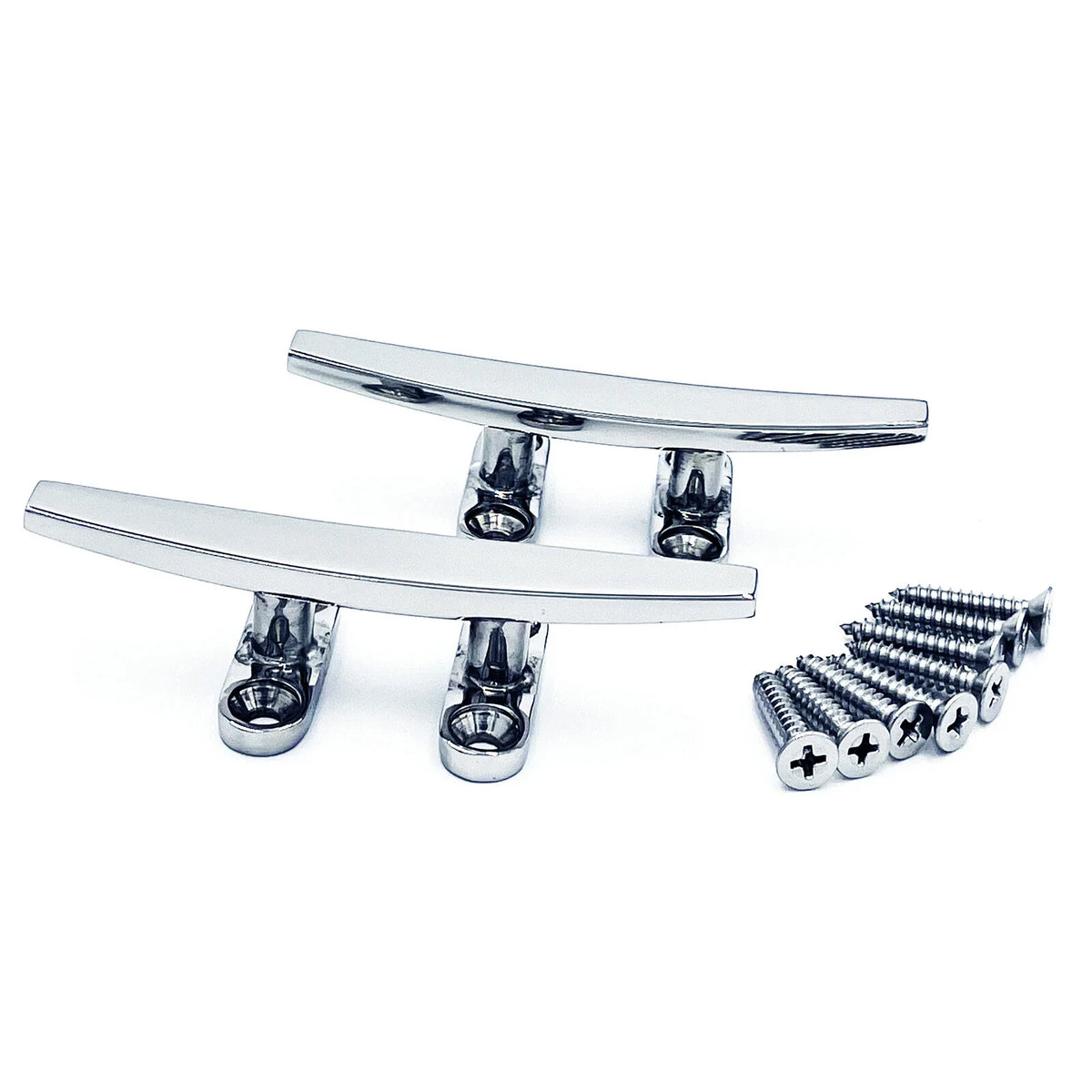 Set of 2 Stainless Steel Cleats for Jetski Kayak Docking