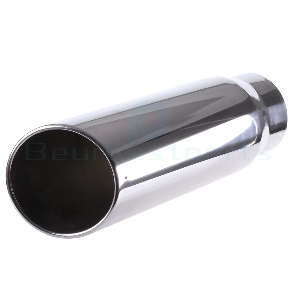 5" Inlet - 6" Outlet - 18" Length Diesel Stainless Steel Exhaust Tip