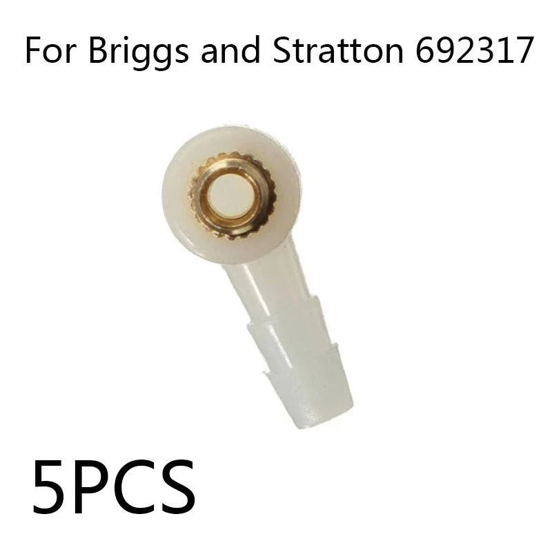 Fuel Hose Connector for Carburetor 4mm (Set of 5) 1518mm