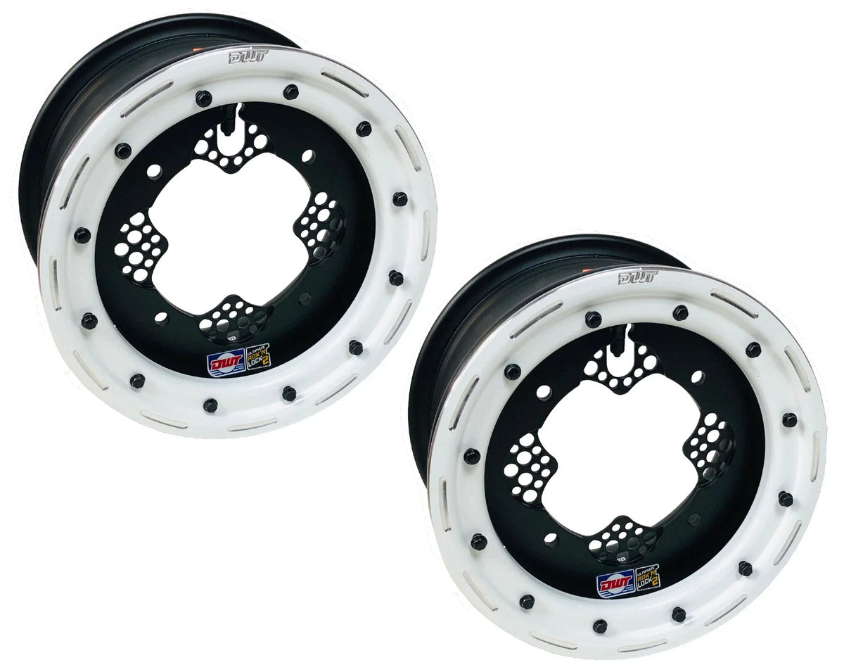 Set of 4 DWT ROK'N LOCK 10" Beadlock Rims for Predator 500 (2015–2023)