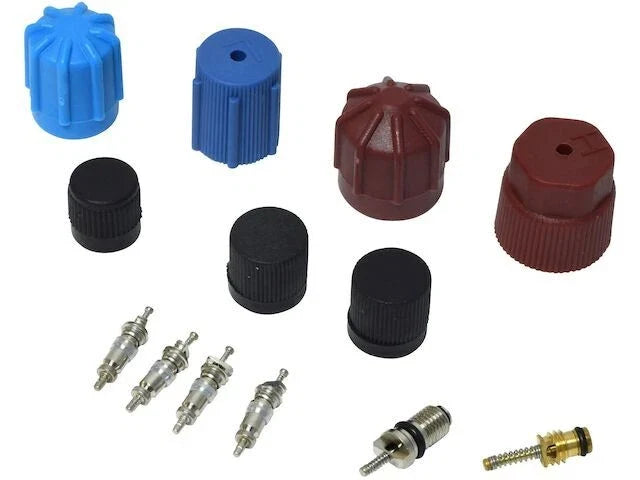 A/C System Valve Core and Cap Kit for Jaguar Vanden Plas (1982–1993) ZT768HS