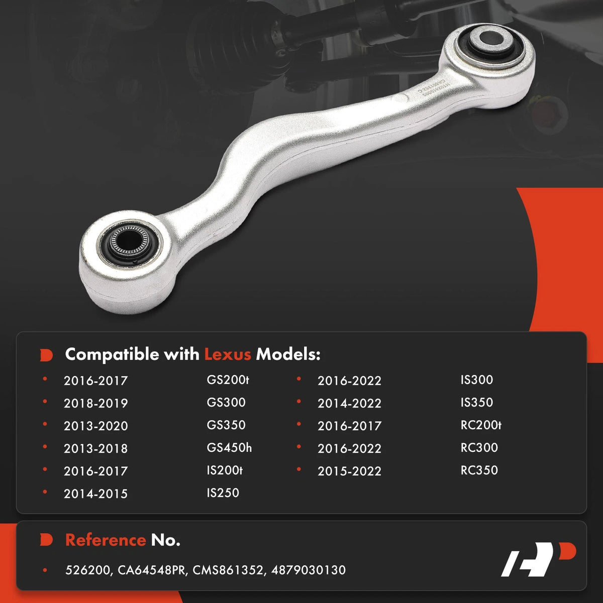 Rear Right Upper Lateral Arm for Lexus IS200t IS250 (2016–2017) 4879030130, CA64548PR, CMS861352