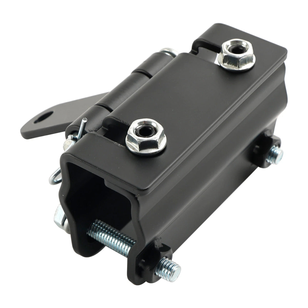 Universal Snowmobile Bumper Hitch for Polaris Ski Doo Arctic Cat Yamaha (M555-A021-Black)