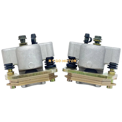 Set of 2 Rear Brake Calipers w/Pads for Polaris Ranger 400 500 800 (2010–2013)