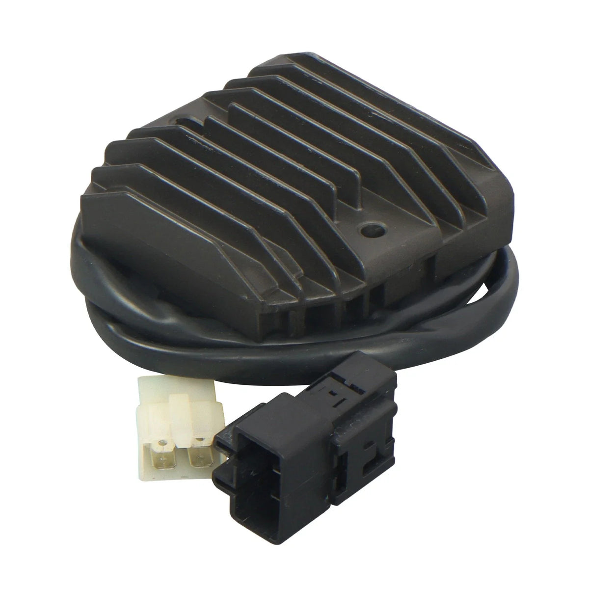 Black Voltage Regulator for Honda CBR600RR (2003–2006) 31600-MEE-003, 31600-MEE-872