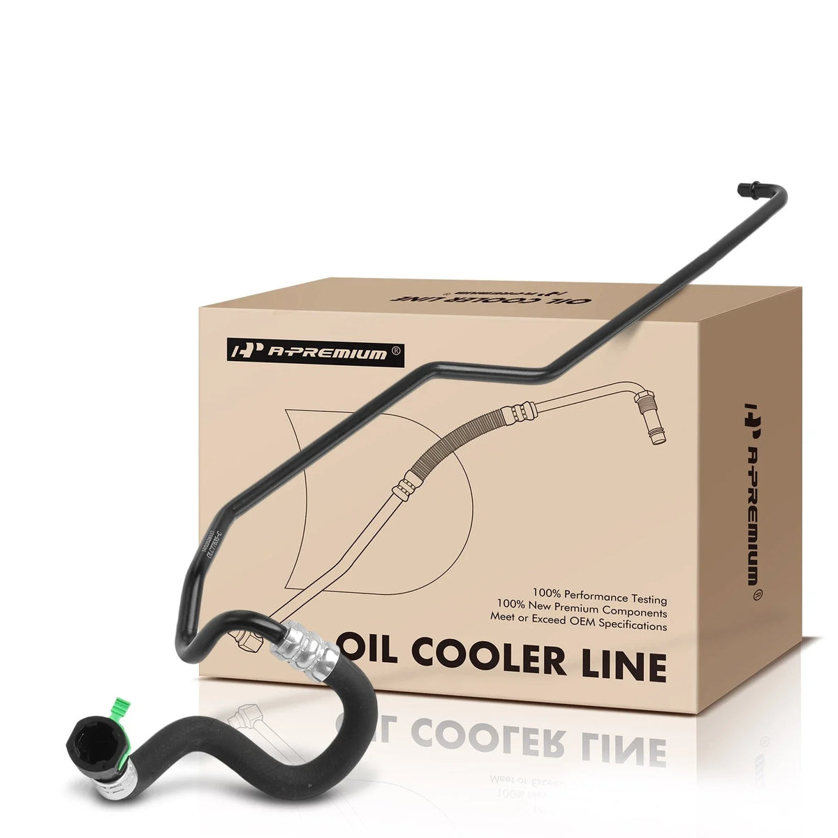 Inlet Auto Transmission Oil Cooler Hose for BMW 325i 330i (2006)