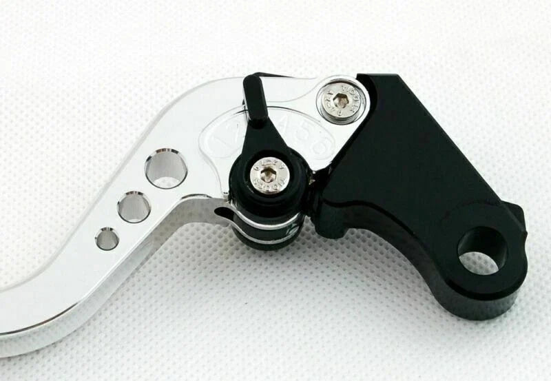 Long Brake Clutch Levers for Ducati Hypermotard 1100/SP (2007–2012) Silver T9