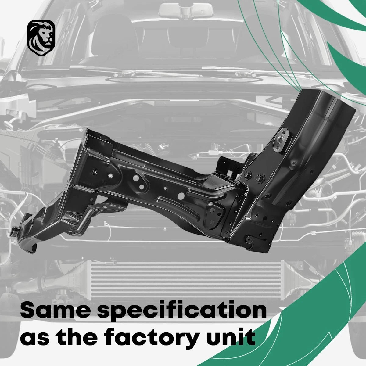Radiator Support Passenger Right Side for Nissan Armada (2021–2023) 18108857