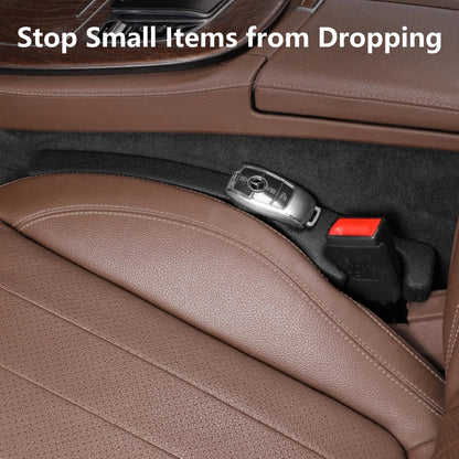 2X Car Seat Gap Filler for Universal Fit (2010–2023) PU Leather