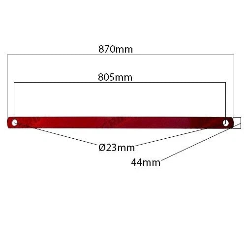Stabiliser Bar for Massey Ferguson TE20 TEA20 TED20 TEF20 FE35 (1946–1964)