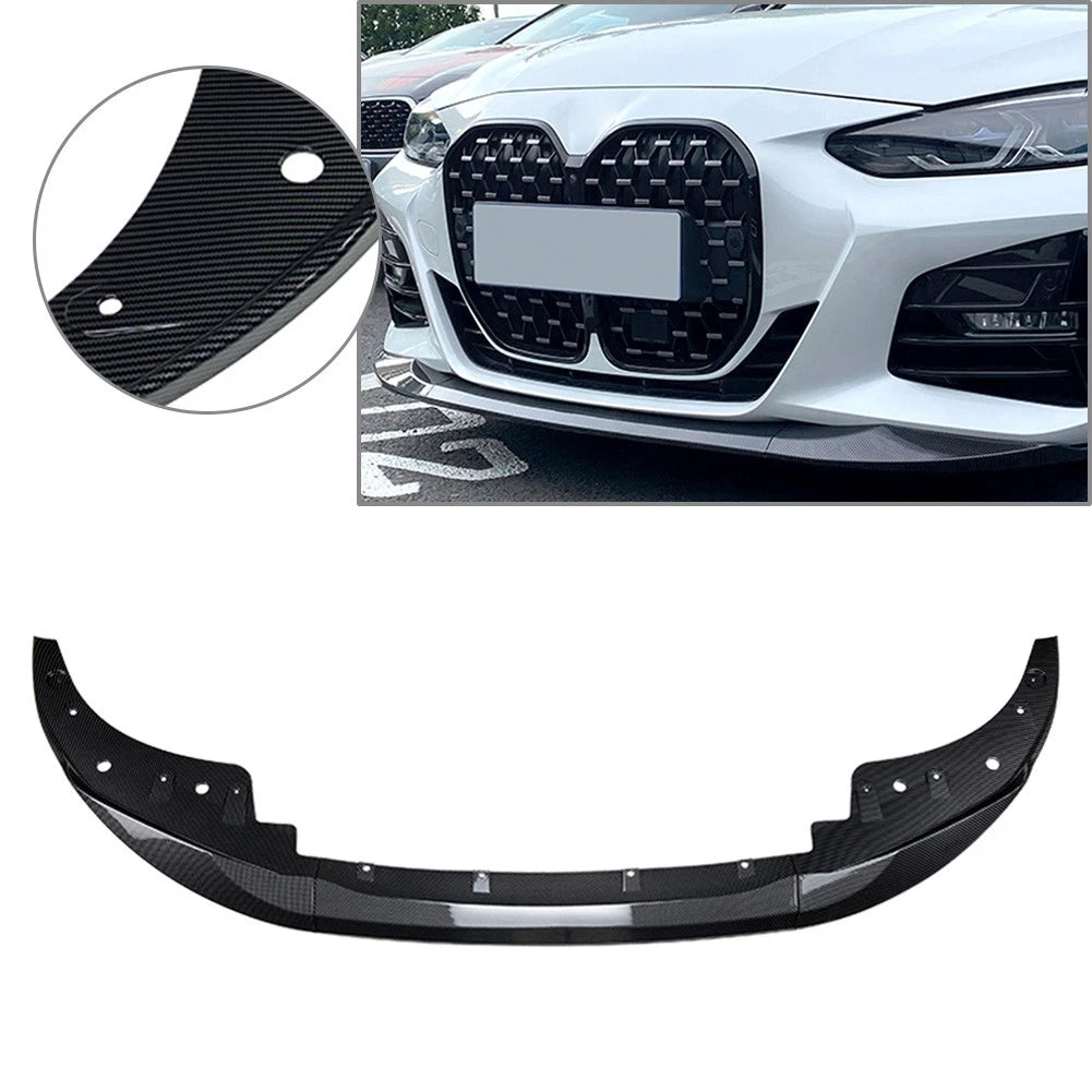 Front Bumper Lip Splitters for BMW 4 Series G22 G23 G24 (2020–Present)
