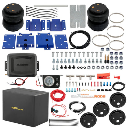 Air Suspension Helper Spring + Compressor Kit for Ram 1500 (2011–2023)