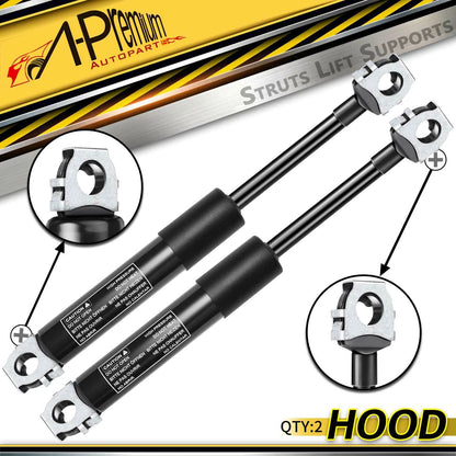 2X Front Hood Lift Support Struts for BMW 73iL 740i (1986–1994) 51231908465, 51 23 1 908 465