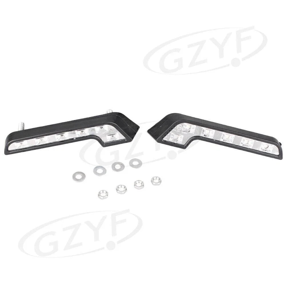 2X 6-LED Daytime Running Lights for Euro Style 7-Tube