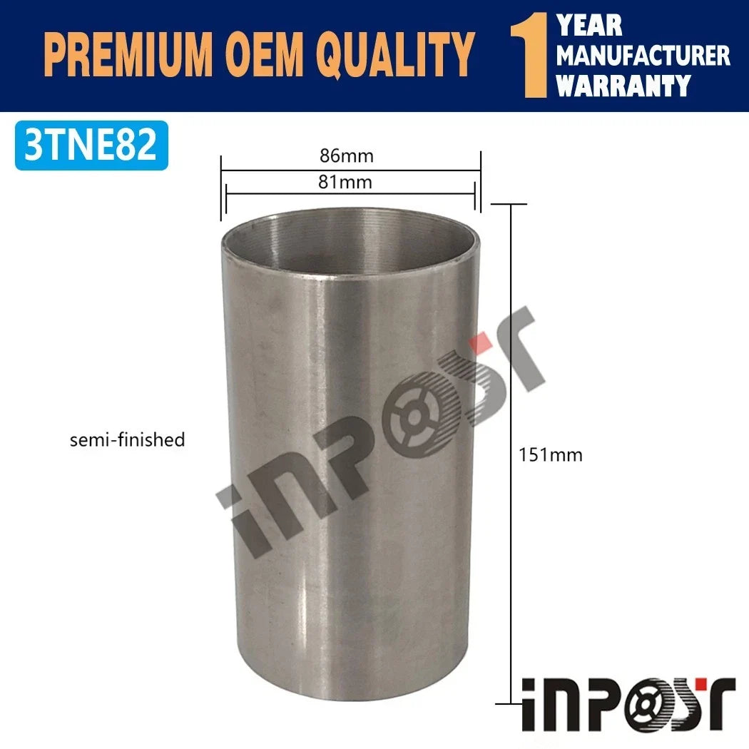 Overhaul Rebuild Kit for Yanmar 3TNE82 3TNE82A (Takeuchi TB28FR, Kobelco SK30SR)