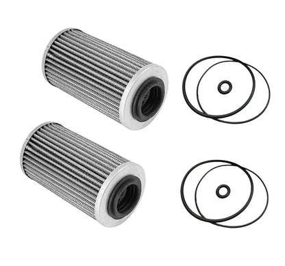 2X Oil Filter & O Ring Kit for Sea Doo 4-Tec RXPX RXTX GTX GTI Wake (2002–2023)
