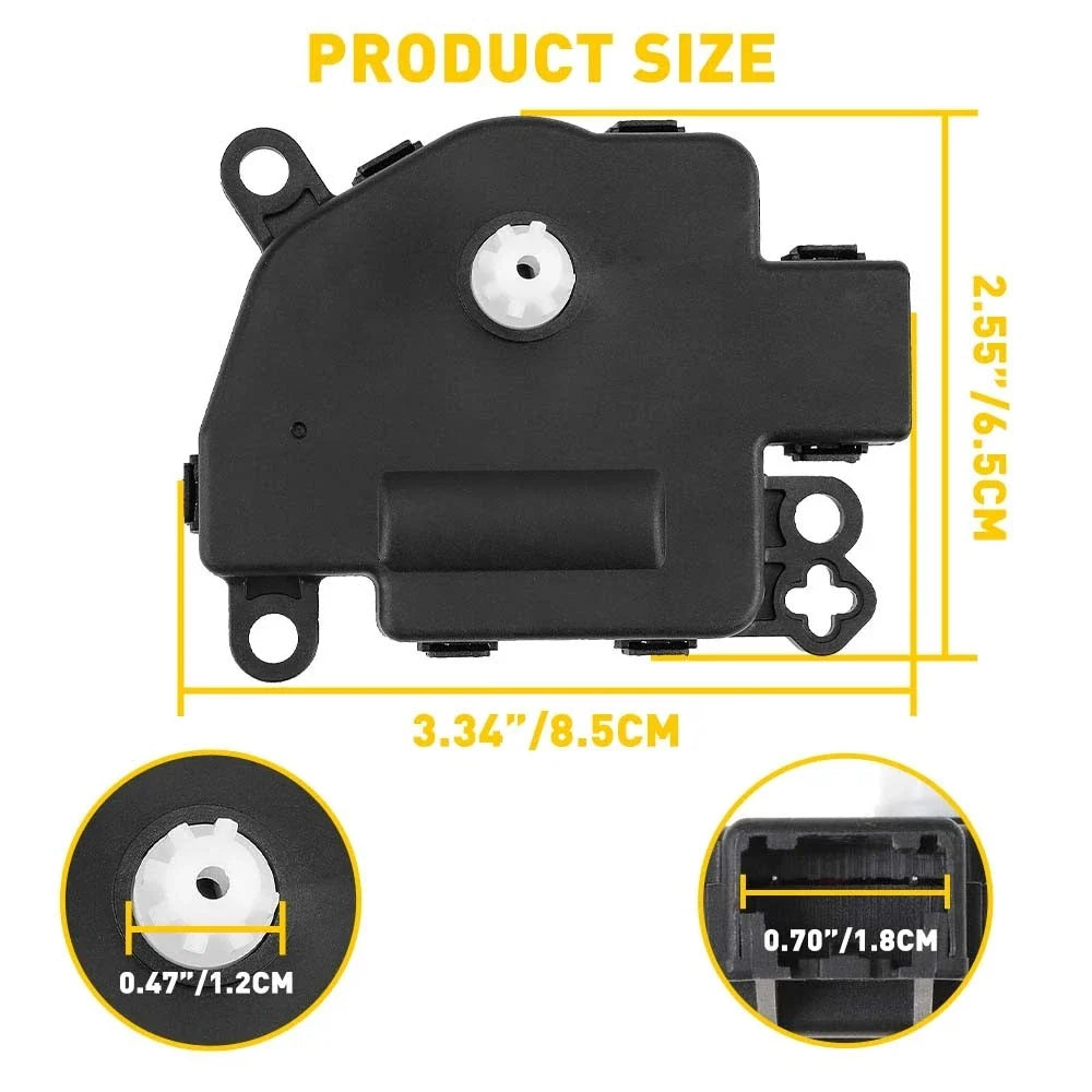 HVAC Heater Blend Door Actuator for Jeep Wrangler (2011–2016) Right EXV