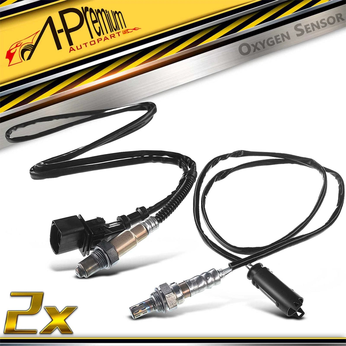 2X O2 Oxygen Sensor for BMW 325i 325Ci (2001–2006) 11787515827, 11787529980