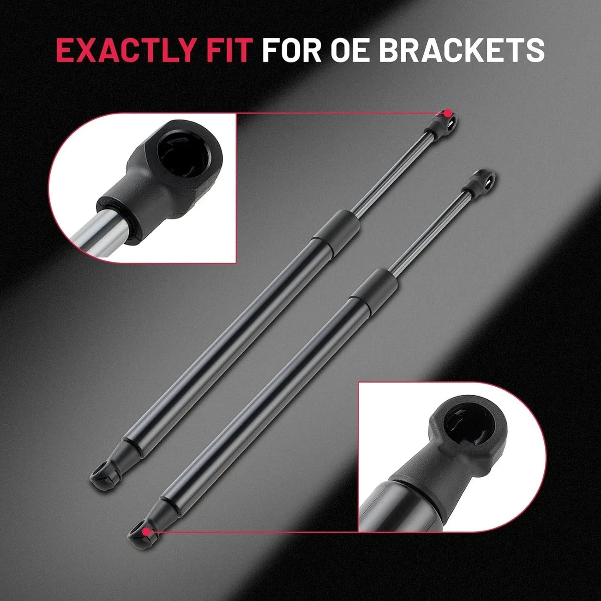 Front Hood Lift Supports for Nissan Murano 2003–2007 (3.5L)