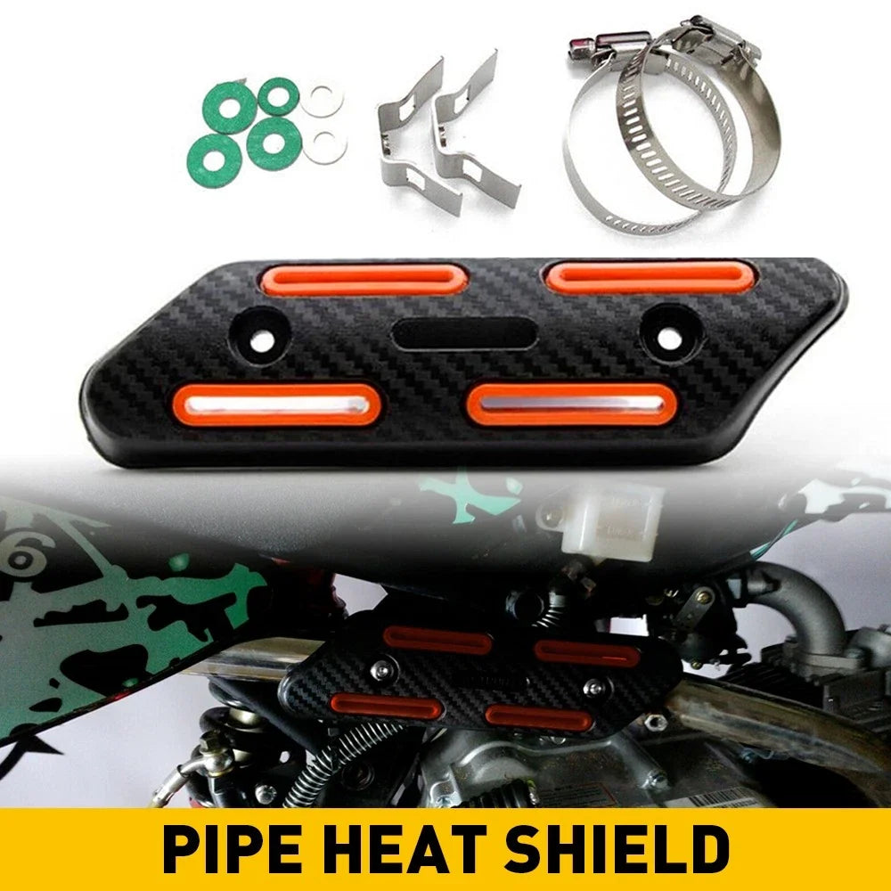 Pipe Heat Shield Guard for Kawasaki KX250F KX450F (2006–2019)