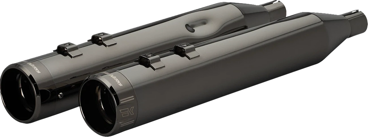 4.5" Slip-On Mufflers with Klassic Tip for Harley Davidson M8 (2017–2023)