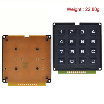 2X 4x4 Matrix Array Keypad Module for MCU