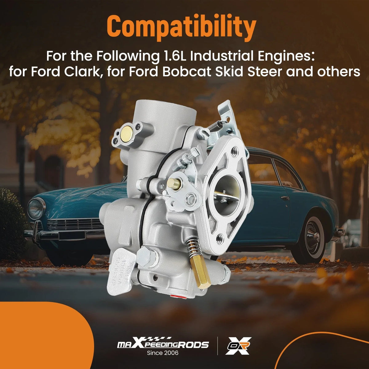 Carburetor for Ford Clark Skid Steer (1.6L Industrial Engines) 6598372 13805A