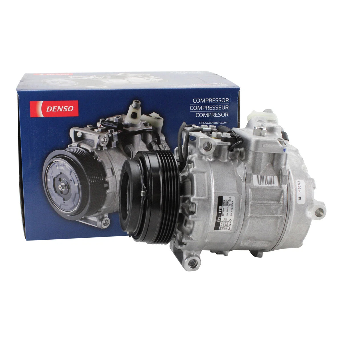Denso A/C Compressor for BMW E46 E39 325i 328Ci 530i M3 (1998–2006)