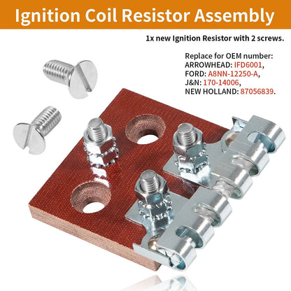 Ignition Coil Resistor Assembly for Ford Tractors 2N 8N 9N