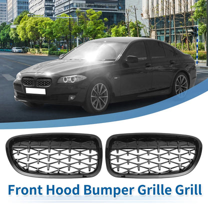 Front Hood Bumper Grille for BMW 528i 535i 550i xDrive (2011–2016)