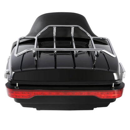 Trunk Luggage Backrest Light Rack for Harley Street Glide (2009–2013)