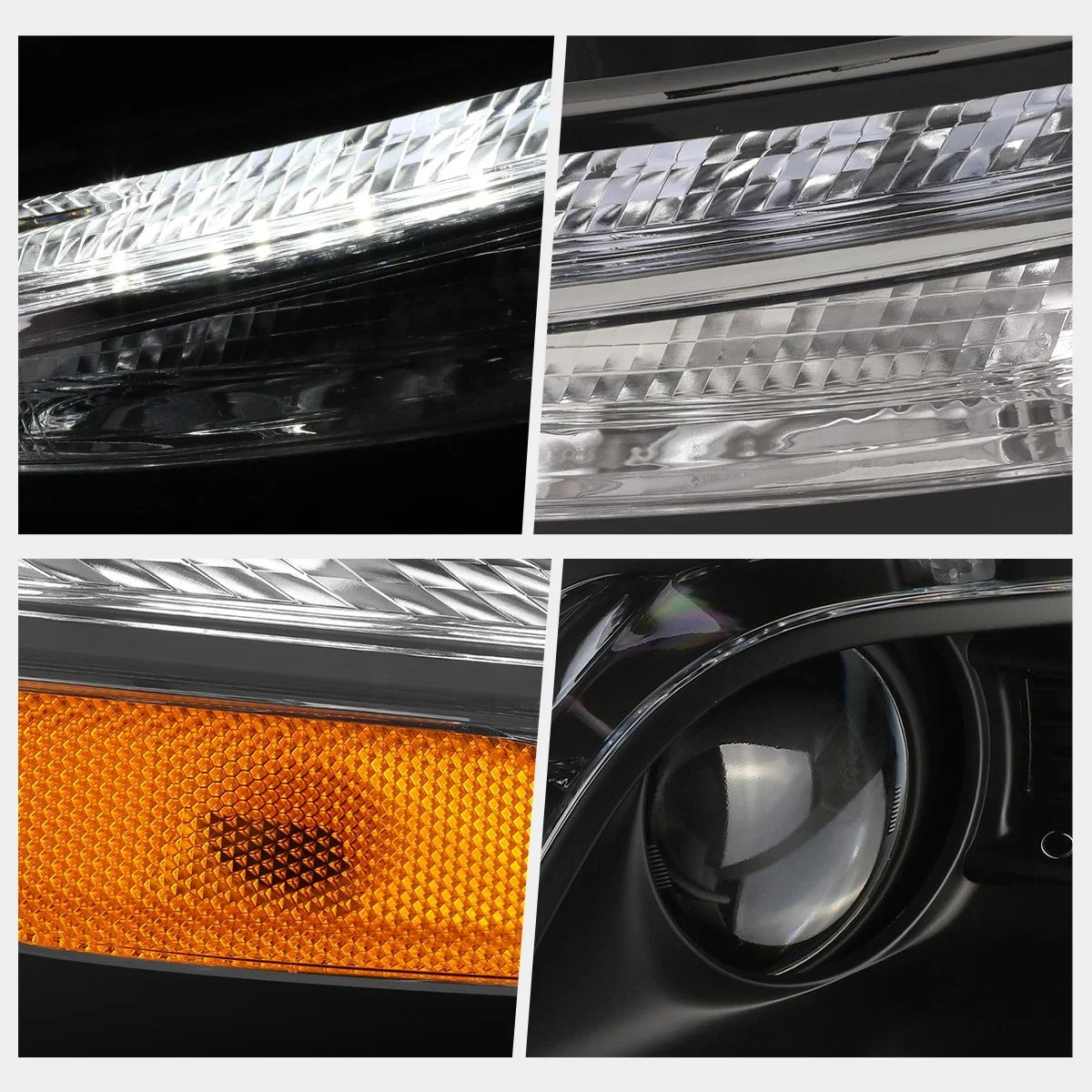 LED DRL Turn Signal Parking Lamps for Jeep Cherokee (2014–2018)