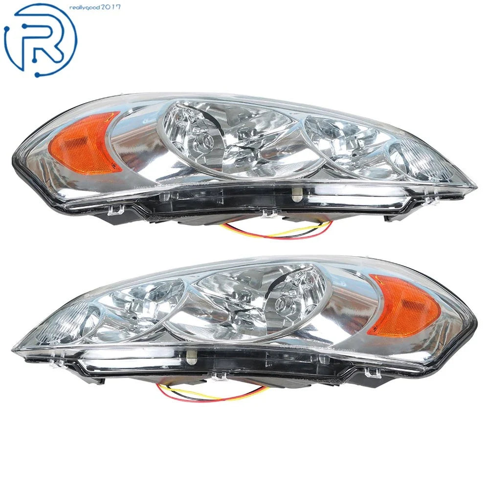 Halogen Headlights for Chevy Impala (2006–2016) Left & Right
