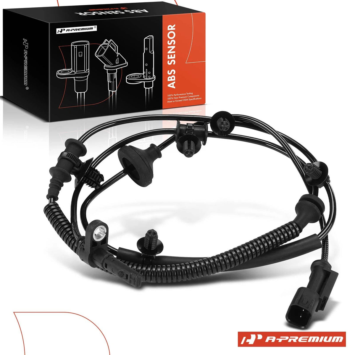 Front Left/Right ABS Wheel Speed Sensor for Buick Envision (2017–2020) 2ABS4184, ALS3376