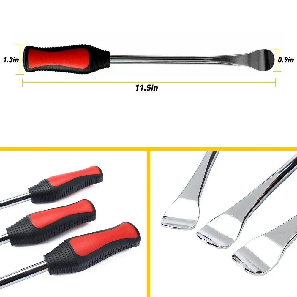 Tire Iron Tool Change Kit for Motorcycle Bike Mower (AUXITO)