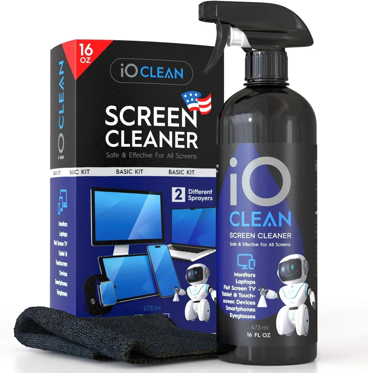 Screen Cleaner Spray for Automotive Screens (16oz)