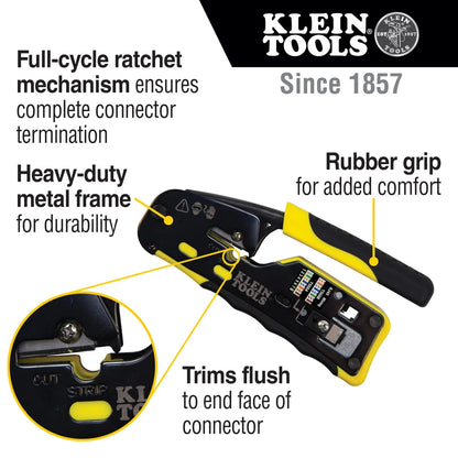 Ratcheting Modular Data Cable for Klein Tools VDV226-110 (Pack of 1)
