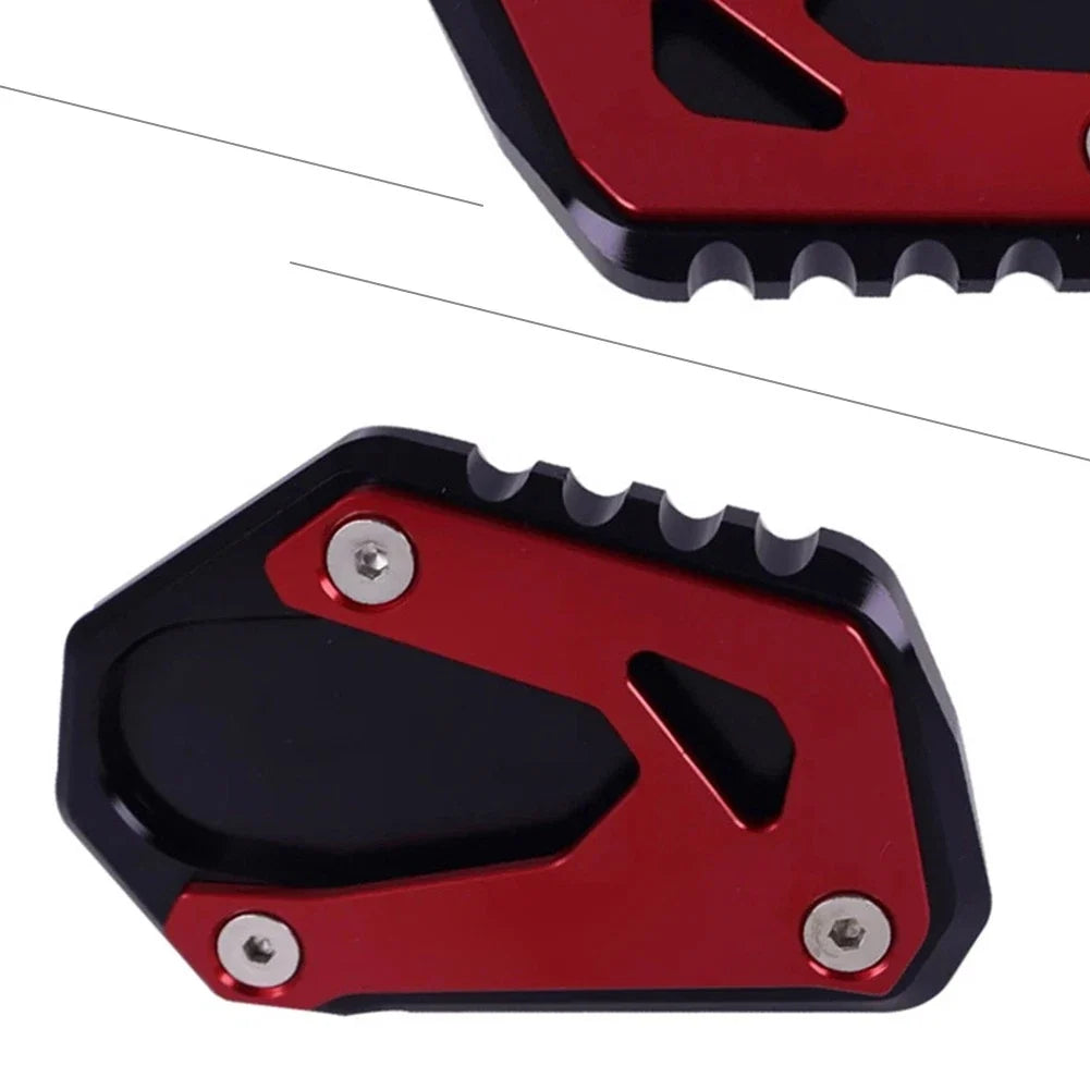 CNC Side Stand Enlarge Kickstand Pad for Suzuki GSX8S (2023) Red