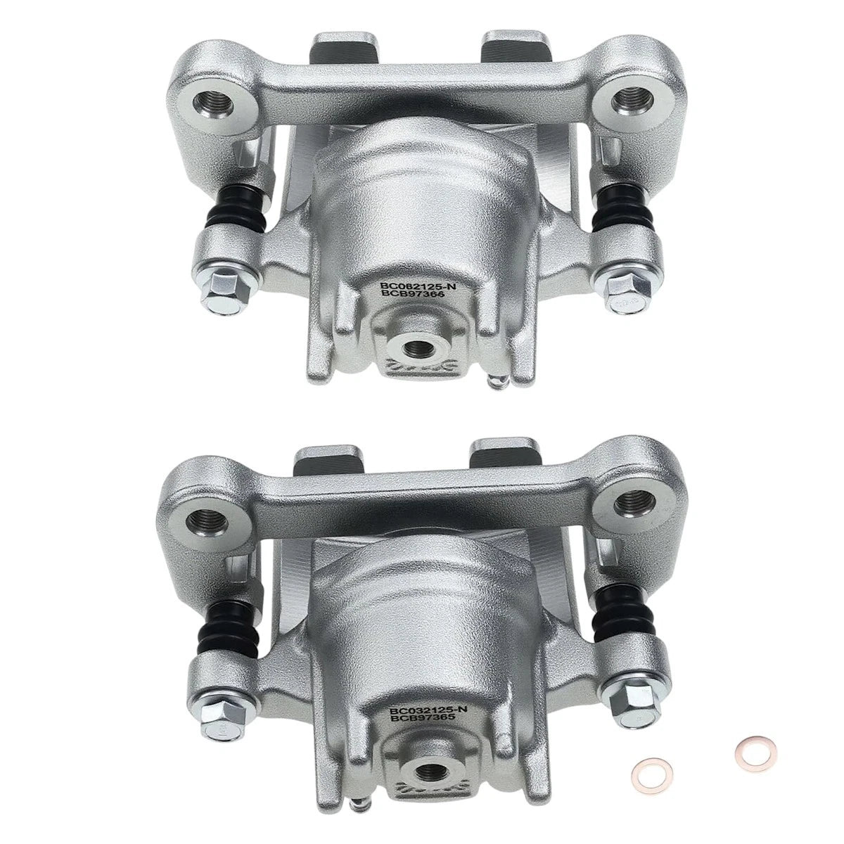 2X Front Brake Calipers for Mitsubishi Mirage (2014–2015) 18043423, 19B7364, 19B7365