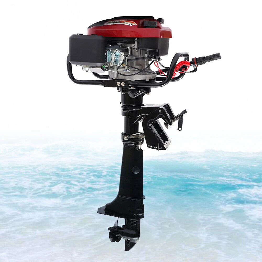 7HP Outboard Engine for Fishing Boat (196CC, Air Cooling) - OUTBOARDENGINE54880US