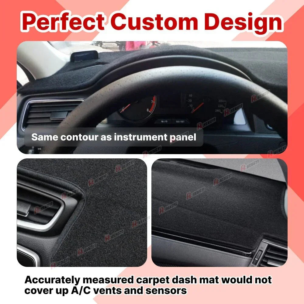 Non-Slip Dash Mat Cover for Nissan Navara D23 NP300 (2015–2020)