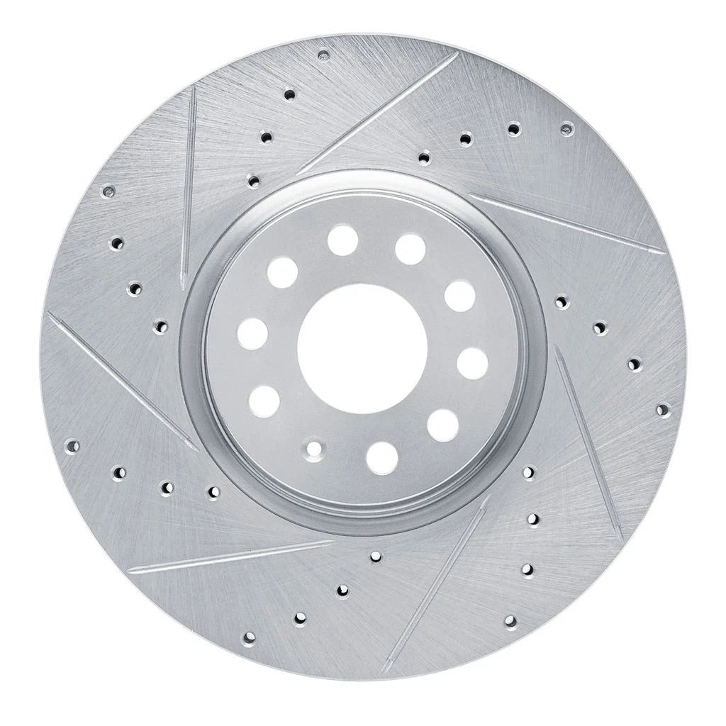 Rotor Set for Volkswagen Teramont (2019) ALX-PAU-DF-7612-74058-CLA2, Drilled & Slotted