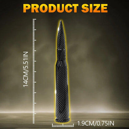 Carbon Fiber Bullet Antenna for Dodge RAM 1500 2500 3500 4500 (2010–2023)
