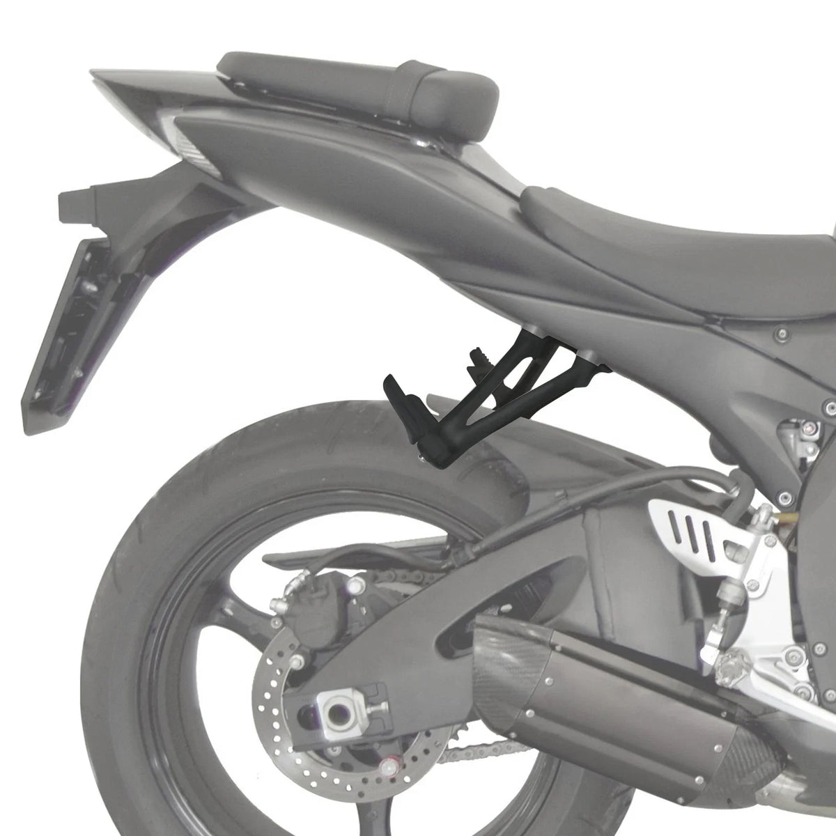 Passenger footrests footpegs bracket for Suzuki GSXR600 GSXR750 (2006–2007)