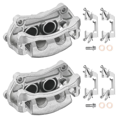 Set of 2 Front Brake Calipers w/ Bracket for Infiniti JX35 (2013–2013)